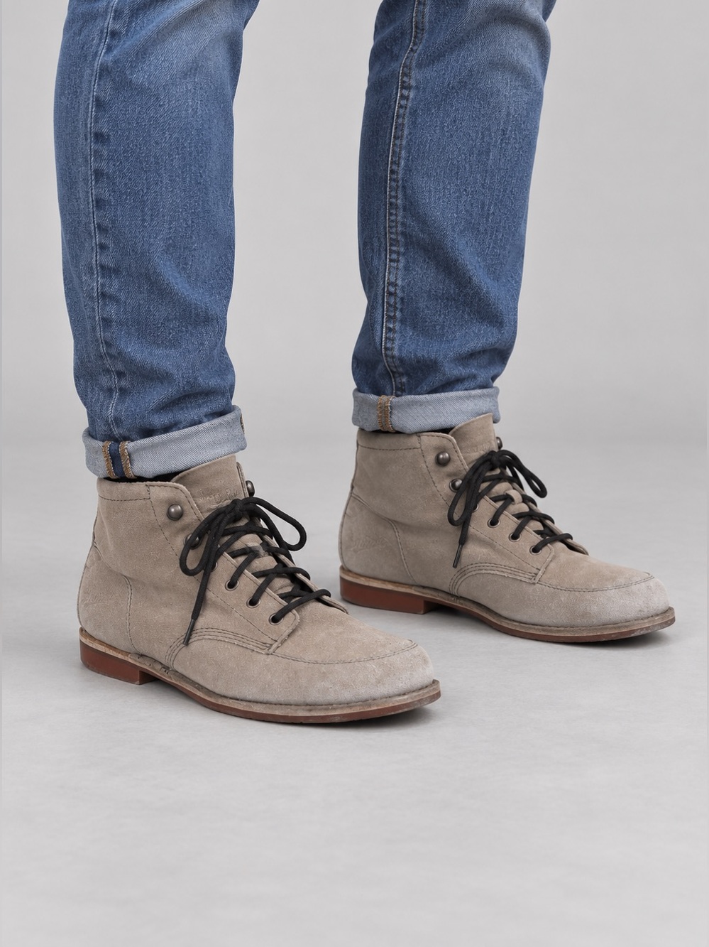 Danner Men's Chukka Boots Taupe Gray Jack‎ 5 Inch Nickel Leather Lace-Up 10.5D